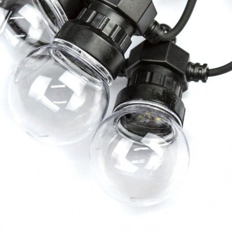 000014 20 Guirlande d'ampoules à LED 10 mètres  pour l'extérieur