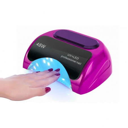 800097 lampe UV 48W 15 led + CCFL sèche vernis reconstruction des ongles