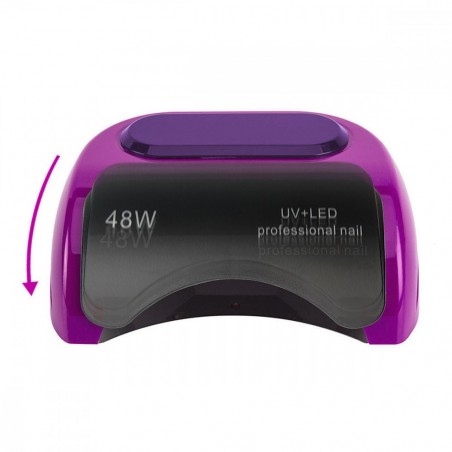 800097 lampe UV 48W 15 led + CCFL sèche vernis reconstruction des ongles