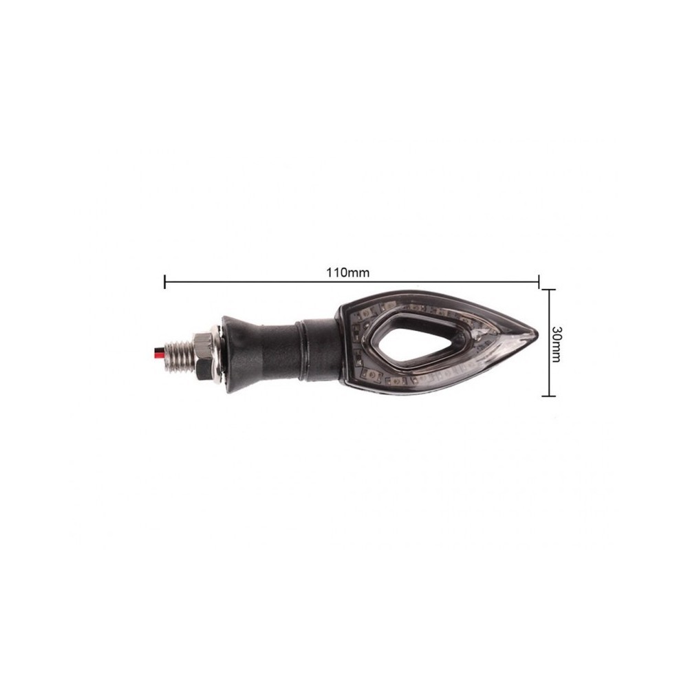 132529 Clignotant LED 12V pour motos et maxi...