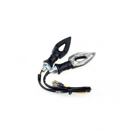 132529 Clignotant LED 12V pour motos et maxi scooters universels