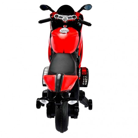 B39326 Moto sportive électrique pour enfant BKT lumières et sons 12V MP3 USB