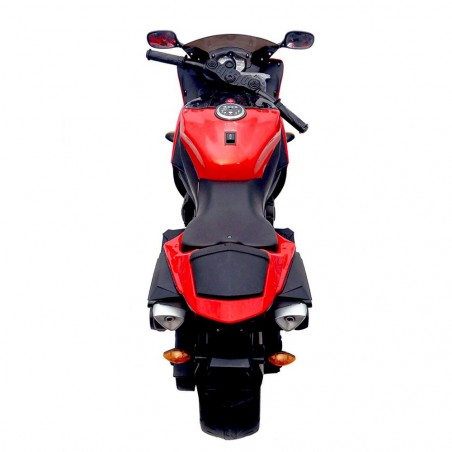 B32150 Moto électrique Faster BKT pour enfants lumières et sons 12V MP3 USB