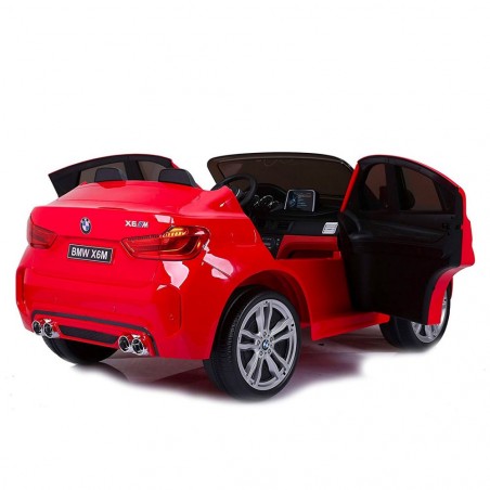 B80149 Voiture électrique pour enfant BMW X6 Télécommandée 2 places 12V RADIO FM