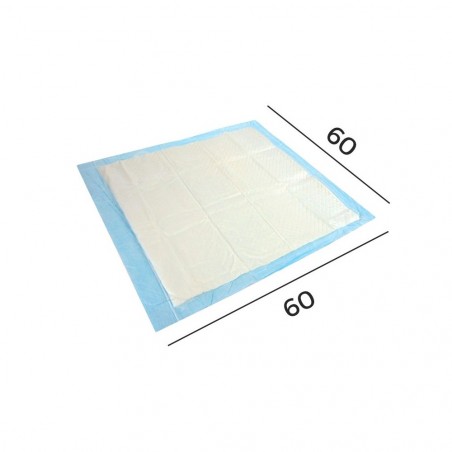 037803 Pack 10 tapis éducateur propreté pour chien 60x60cm NOBLEZA