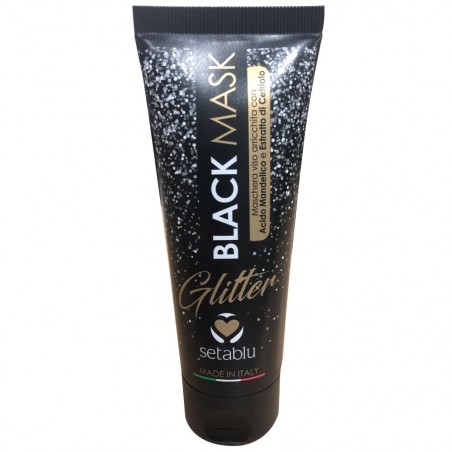 574583 Black mask SETABLU extrait de concombre et acide mandélique pour briller