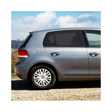 Kit 2 pièces Pare-soleil pour vitre de voiture 54x92cm avec fermeture