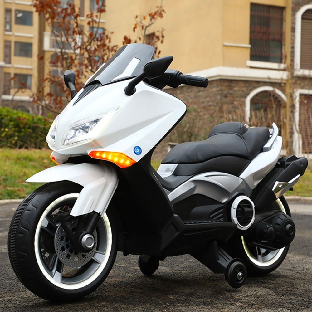 B34707A MAGNUM BKT 12V Moto électrique enfant avec lumières et sons USB MP3