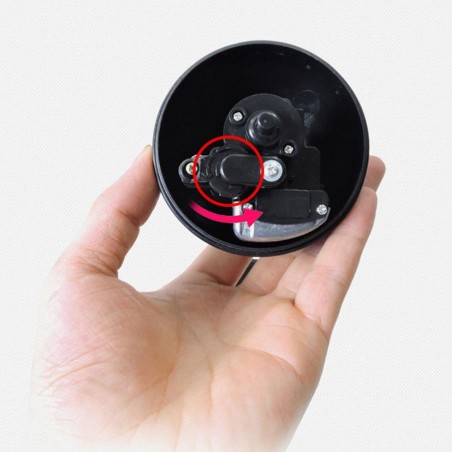 Balle mop avec moteur et housses interchangeables pour nettoyer sols et parquets