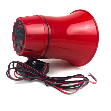 Mégaphone publicitaire pour véhicule CA-130 avec fonction de lecture 25 W