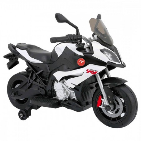 B34306 Moto électrique pour enfants Power 6V avec lumières et roues