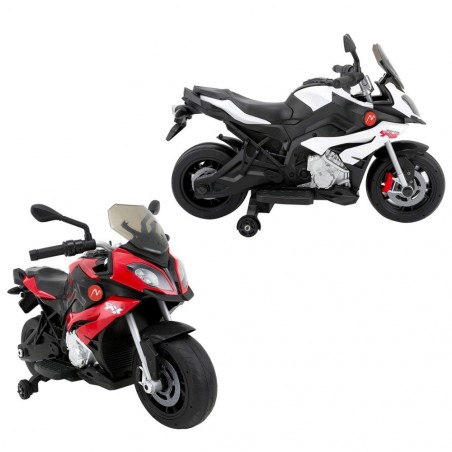 B34306 Moto électrique pour enfants Power 6V avec lumières et roues
