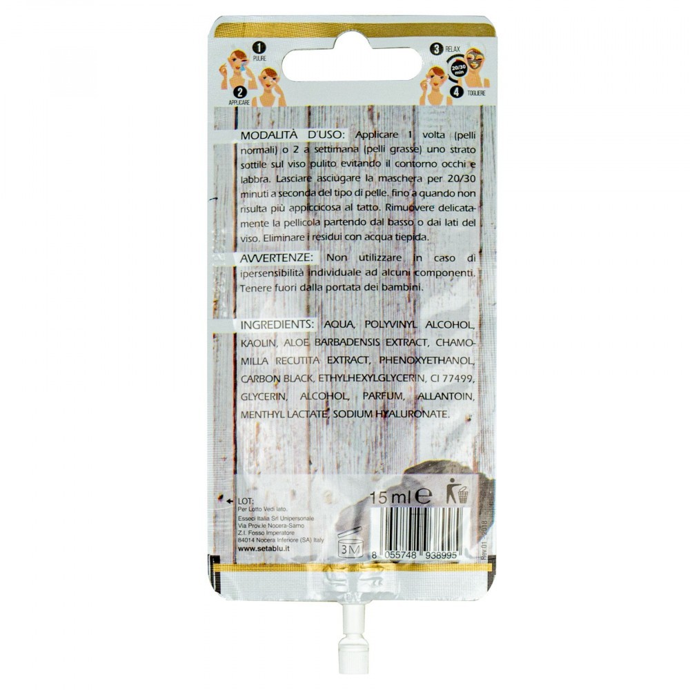 938995 Masque SETABLU Peel off Purificateur au...