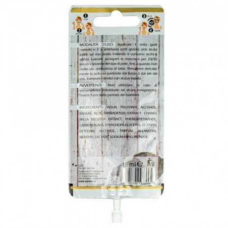 938995 Masque SETABLU Peel off Purificateur au carbone 3 applications 15 ml