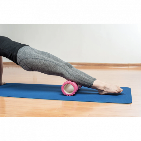 558388 rouleau de Pilates en caoutchouc EVA 33x12cm gymnastique posturale