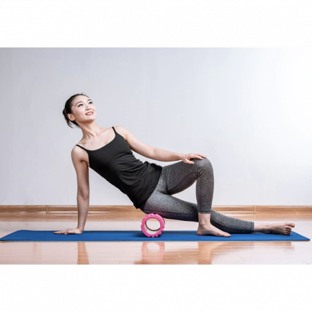 558388 rouleau de Pilates en caoutchouc EVA 33x12cm gymnastique posturale