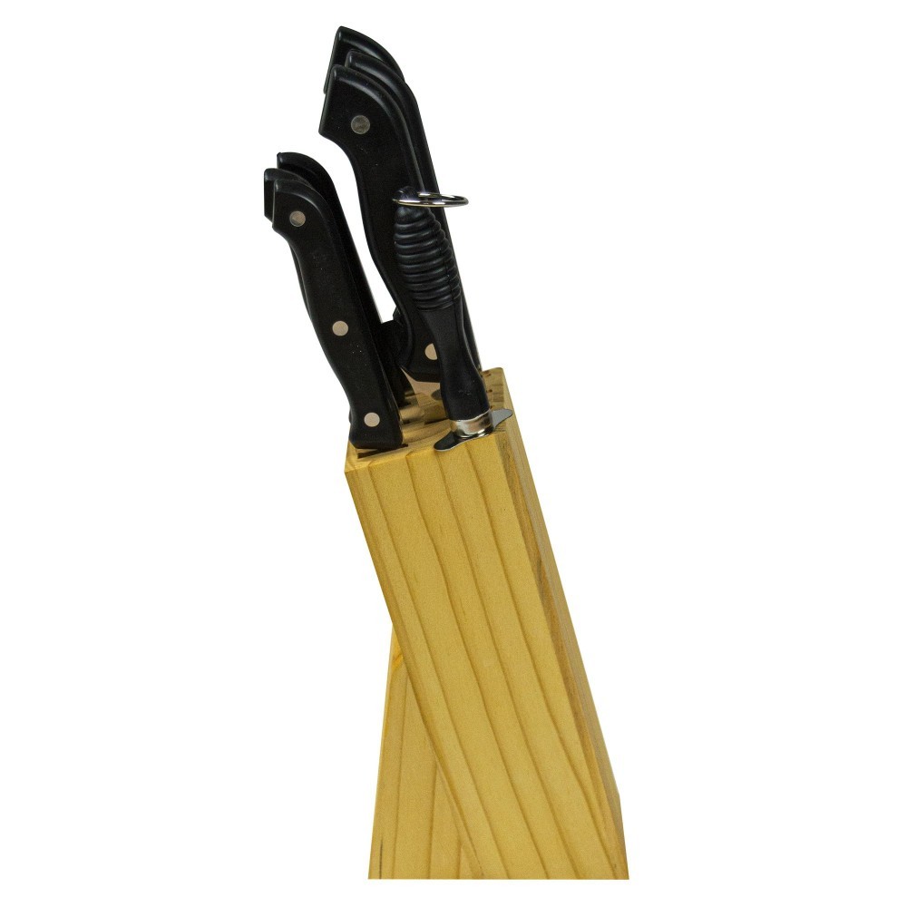 593732 Ensemble 8 couteaux en acier inoxydable...