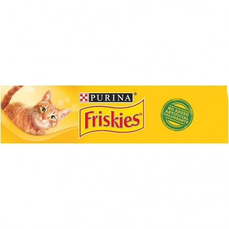 Croquettes Friskies pour chats adultes avec thon et légumes sans ajouts 400g