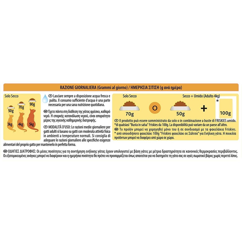 Croquettes Friskies pour chats adultes avec...