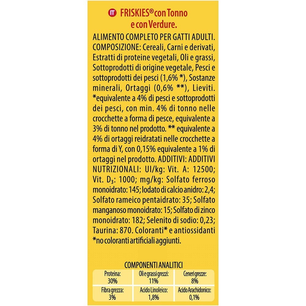 Croquettes Friskies pour chats adultes avec...