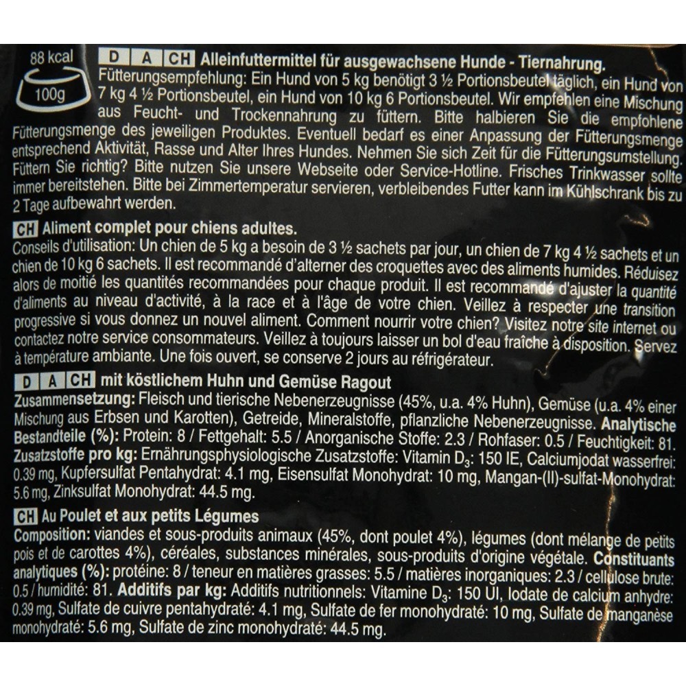 24 pcs délices du jour CESAR nourriture pour...