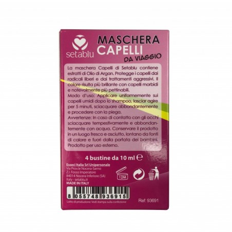 936915 Masque capillaire voyage SETABLU KIT 4 sachets de 10 ml
