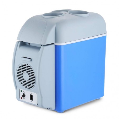 079054 Frigo portable pour voiture et camping 2 en 1 chaud / froid 7.5 LT 12V