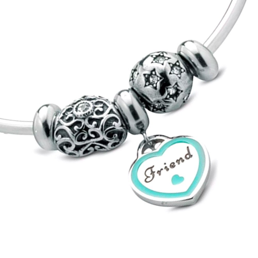 c1643 Bracelet One Be Oneself FRIEND en acier 316L