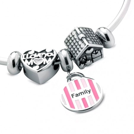 c1644 Bracelet One Be Oneself FAMILY  en acier 316L