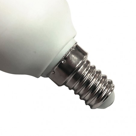 Ampoule à économie d'énergie OMEGA 11Watt Lumière chaude 2700k E14 2 Tube