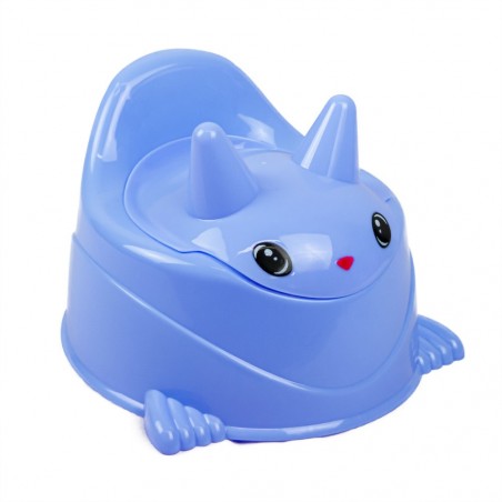 Urinoir Happy Animal pour enfant en plastique de couleur BLEU 30x25cm max 20Kg