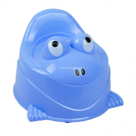 Urinoir Happy Animal pour enfant en plastique de couleur BLEU 30x25cm max 20Kg