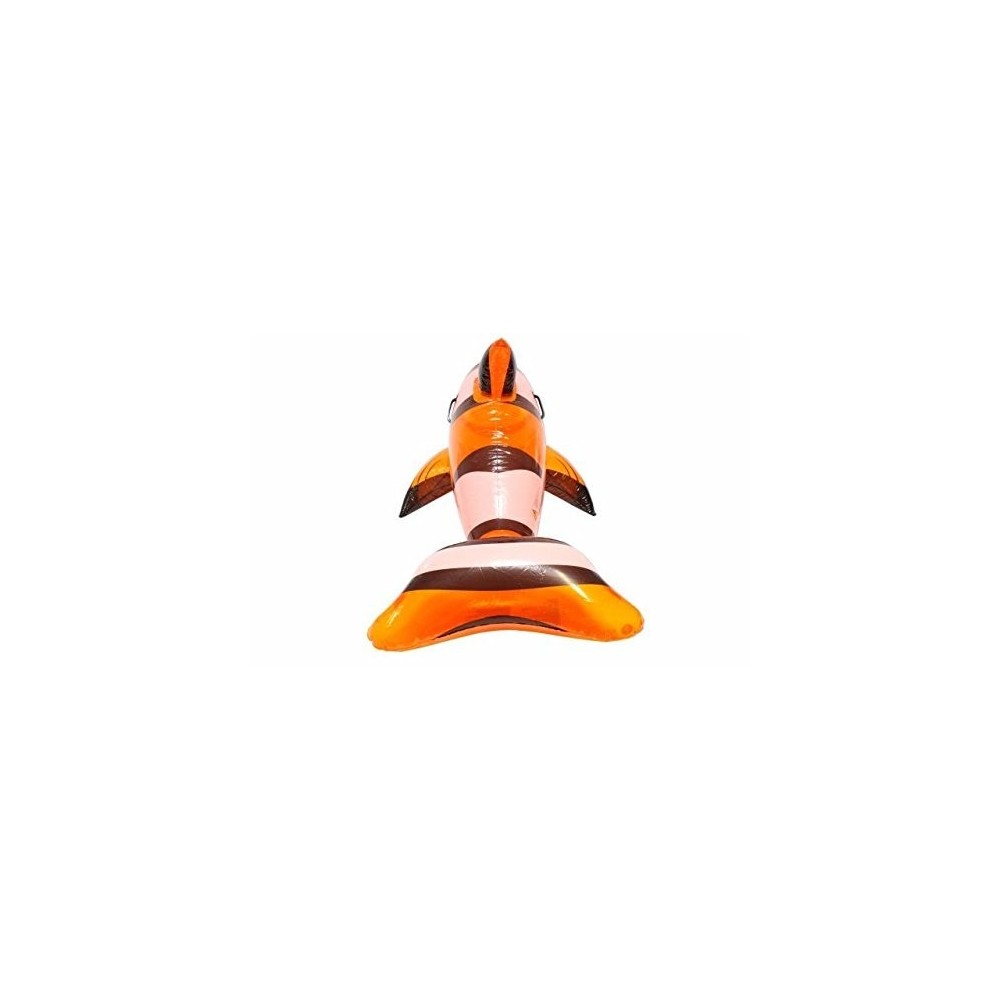 Nemo / Pez pallaso - Juguete hinchable infantil para la playa y piscina + Parche de reparación (157*94cm) BESTWAY