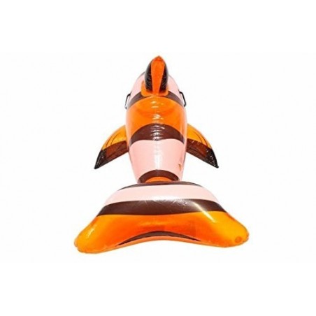 Nemo / Pez pallaso - Juguete hinchable infantil para la playa y piscina + Parche de reparación (157*94cm) BESTWAY