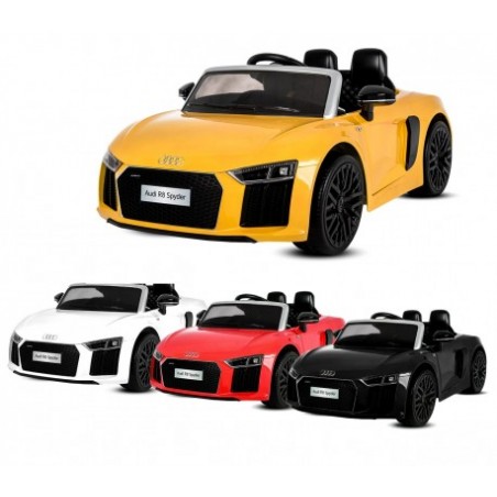 LT884 Voiture électrique pour enfant AUDI R8 SPORT 6V sons et lumières réalistes