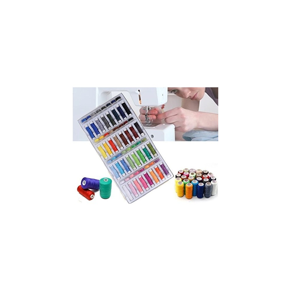 Set 64 piezas para la costura - Compuesto por hilos y bobinas de poliéster