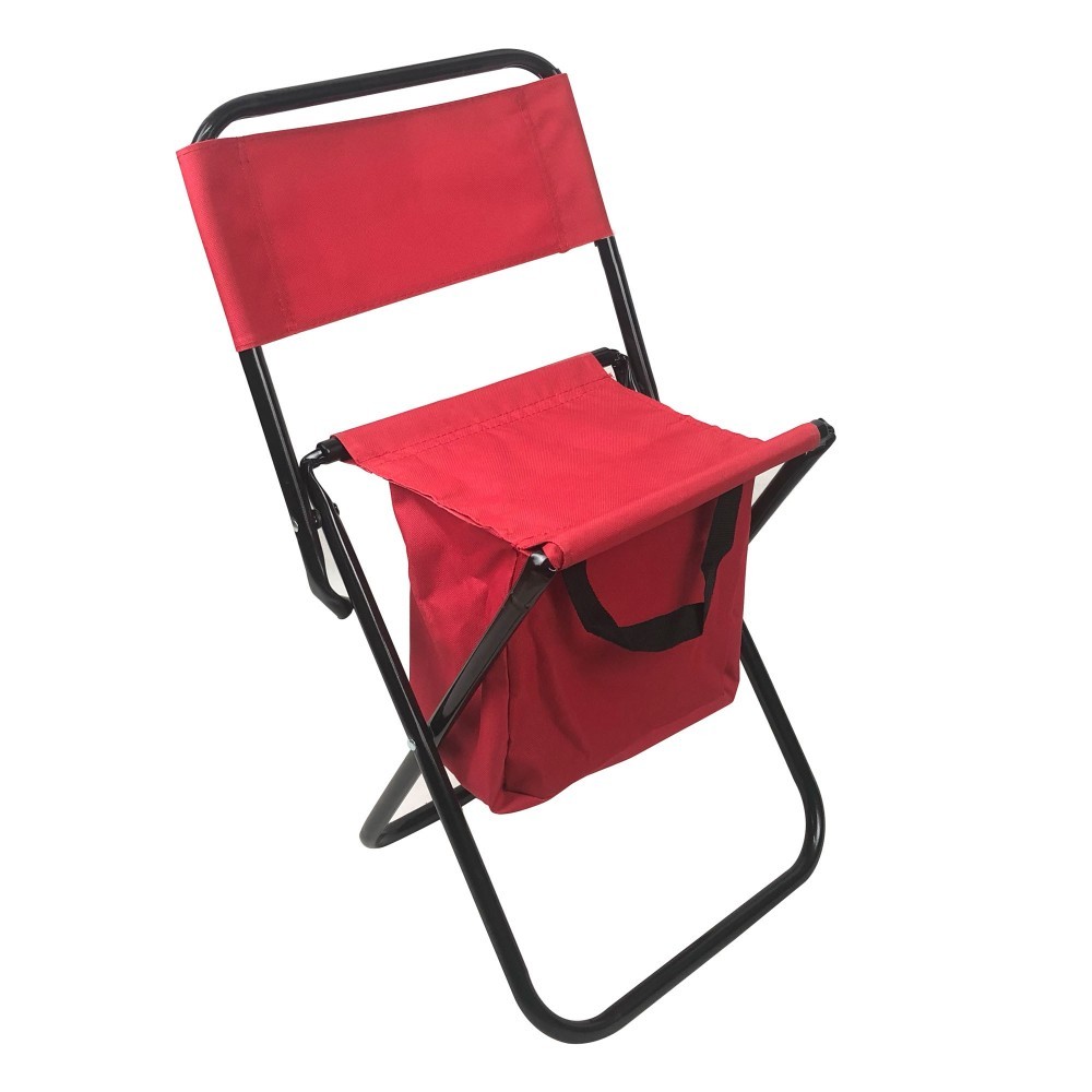 031199 EVERTOP Chaise pliante avec poche...