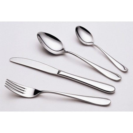 Set 16 piezas - Conjunto de cubiertos de cocina INOX con estilo moderno y elegante en cómodo maletín STYLISH CUTLERY