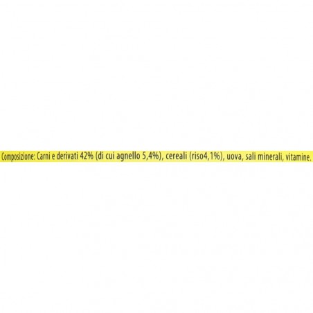 Pack 12 boîtes de conserve GRAN BONTA' d'agneau et riz pour chien 1230g