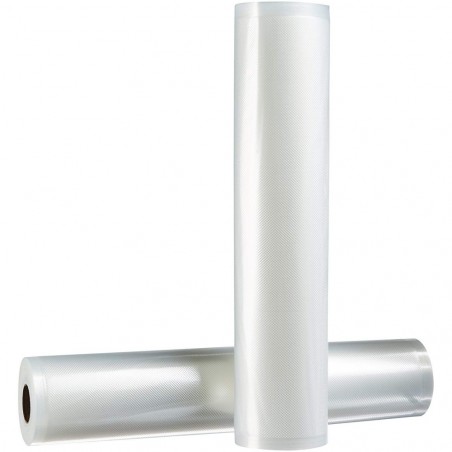 352572 4x Rouleau de sacs pour conditionneuse sous vide 25 cm x 3 m en PA