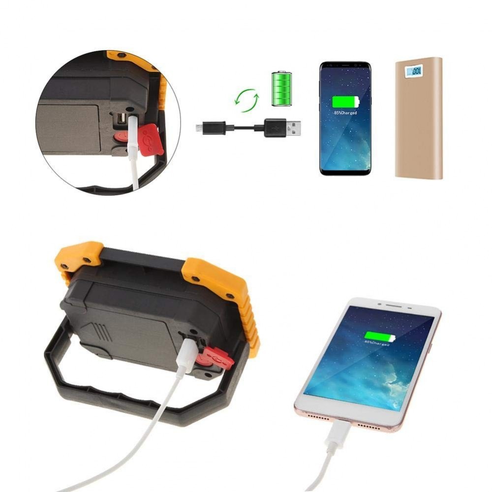 881578 Lampe de secours triangulaire triple...