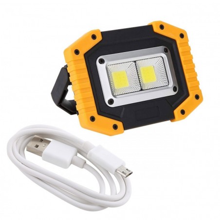 881578 Lampe de secours triangulaire triple fonction W840 à LED