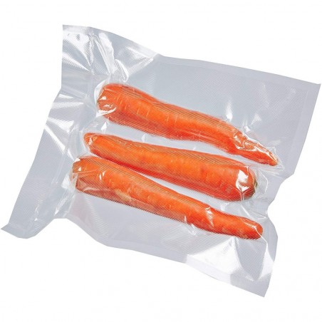 322565 Rouleau de sacs pour conditionneuse sous vide 20 cm x 3 m en PA