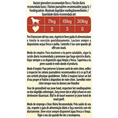 Biscuits Purina Friskies Heart pour chiens saveur poulet bœuf 320g