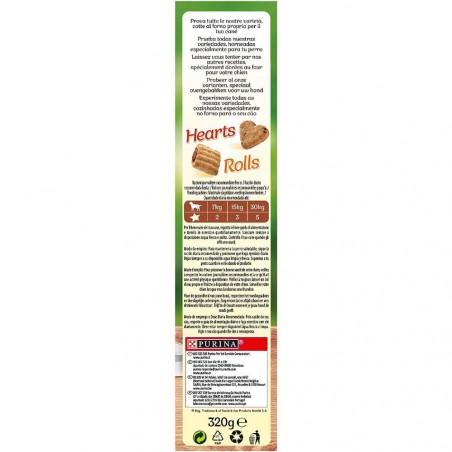 Purina Friskies Star biscuits pour chiens saveur fromage viande 320g