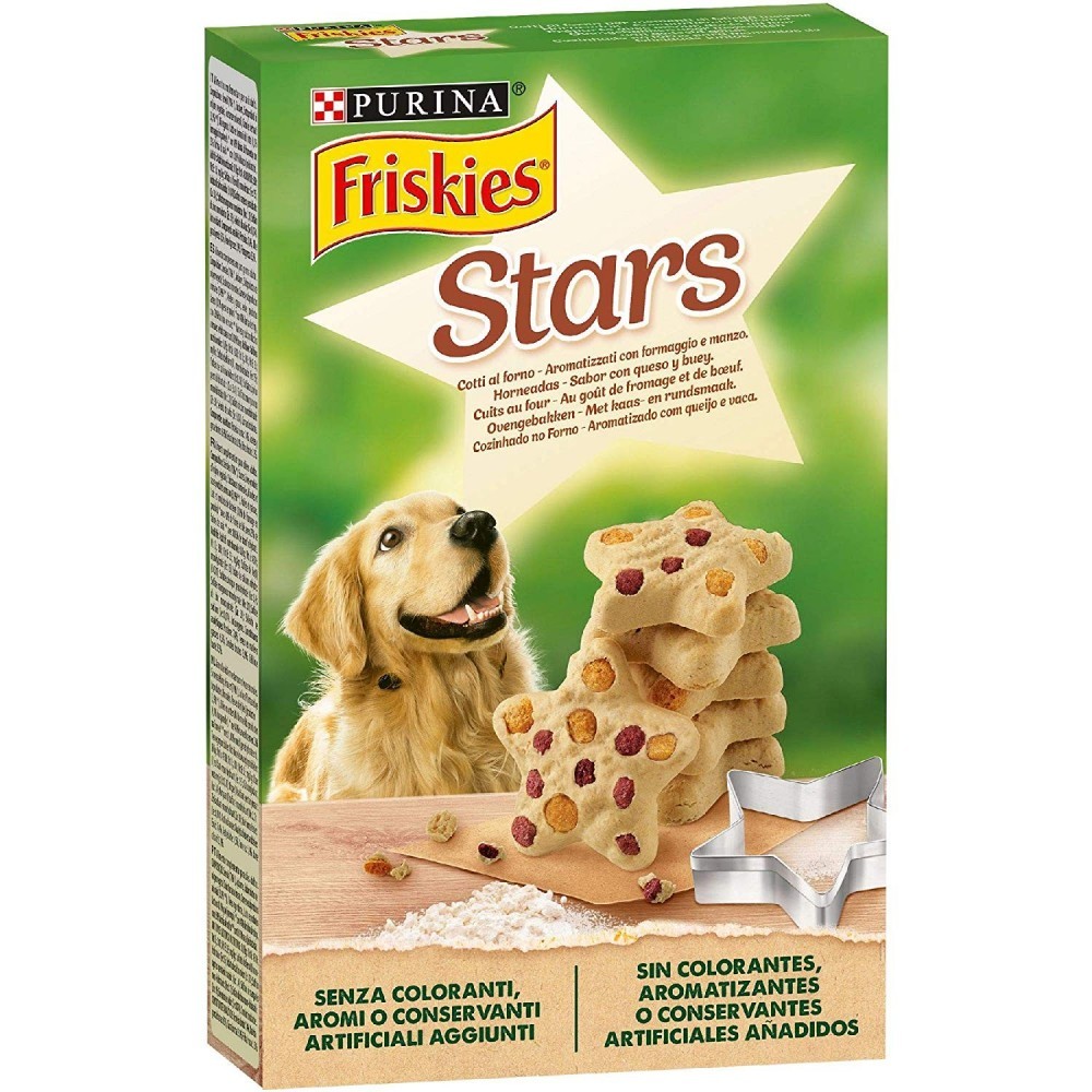 Purina Friskies Star biscuits pour chiens saveur fromage viande 320g