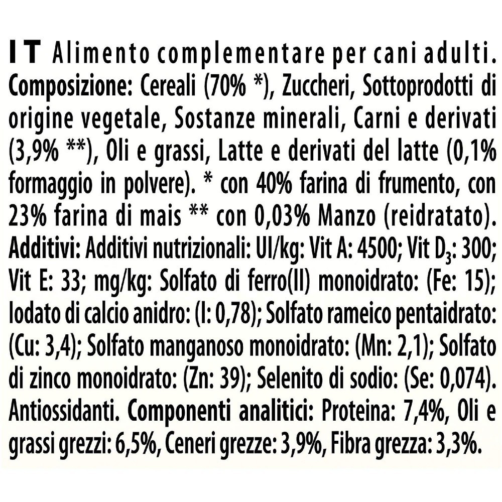 6 Paquets biscuits Purina Friskies Star pour...