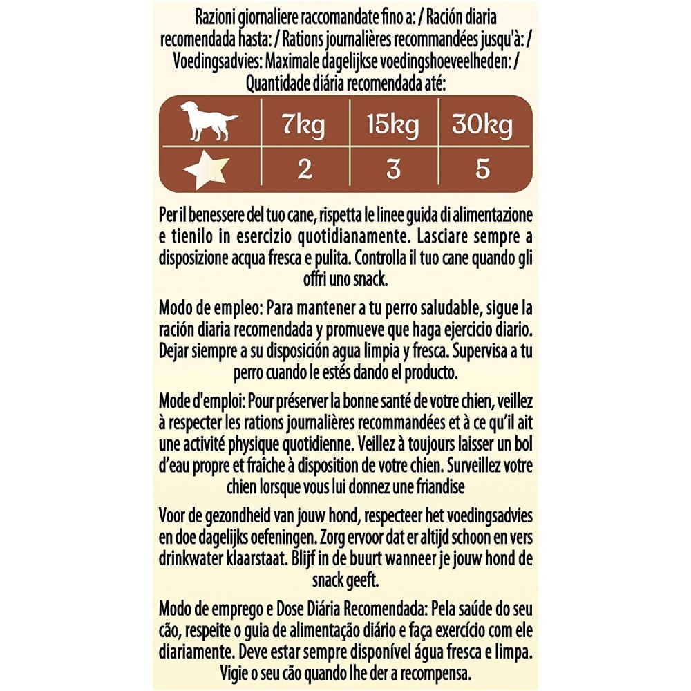 6 Paquets biscuits Purina Friskies Star pour...