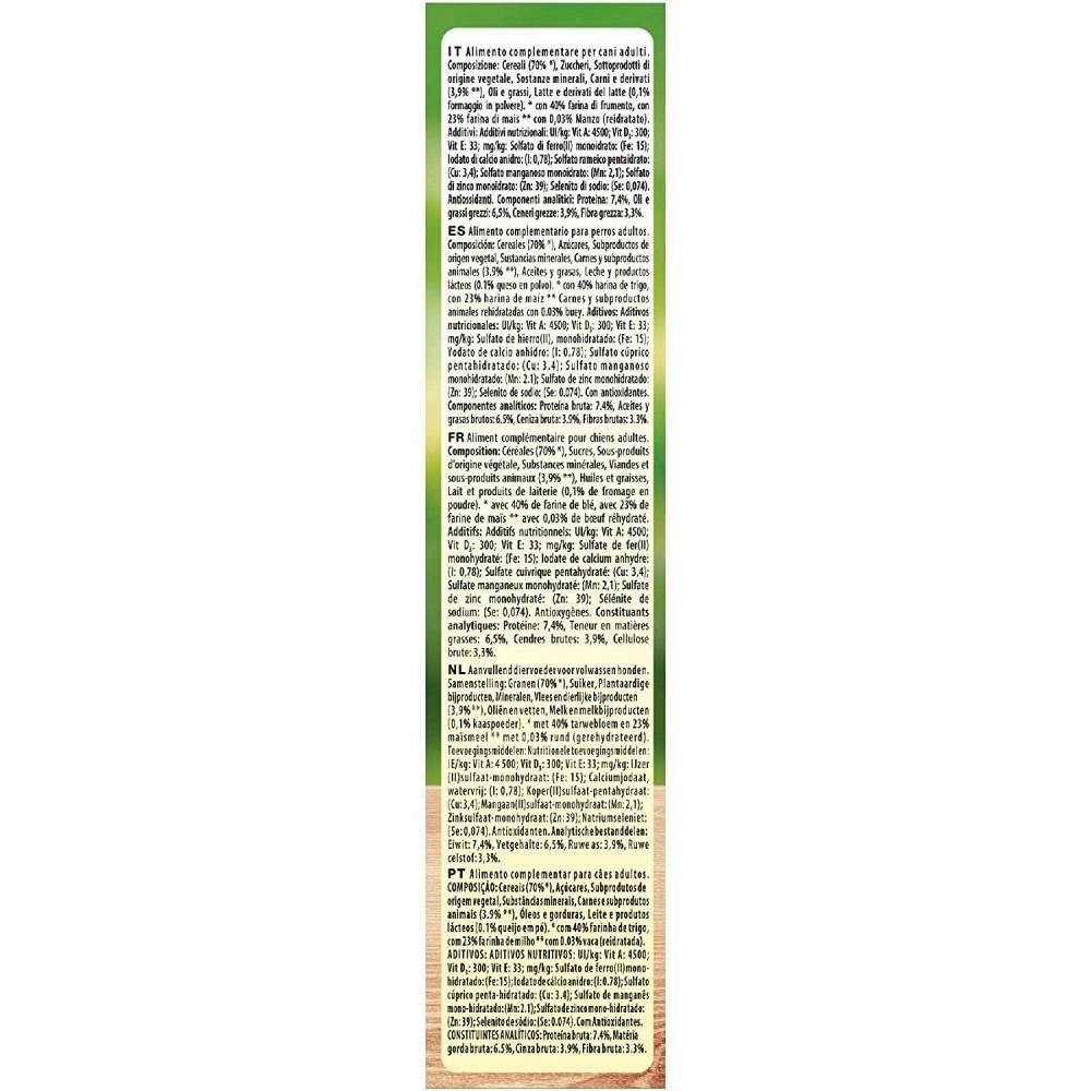 6 Paquets biscuits Purina Friskies Star pour...