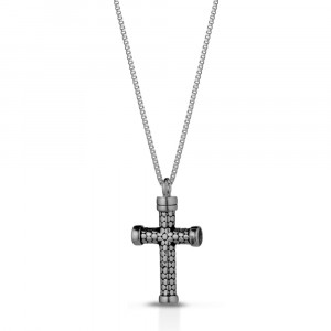 Collier pour hommes A2988 ONE JEWERLY en acier serpent...